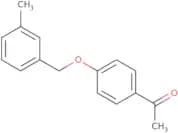 1-{4-[(3-Methylphenyl)methoxy]phenyl}ethan-1-one