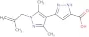 3',5'-Dimethyl-1'-(2-methyl-allyl)-1H,1'H-[3,4']bipyrazolyl-5-carboxylic acid