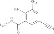 2-Amino-5-cyano-N,3-dimethylbenzamide