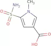 1-Methyl-5-sulfamoyl-1H-pyrrole-3-carboxylic acid