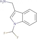 [1-(Difluoromethyl)-1H-indol-3-yl]methanamine