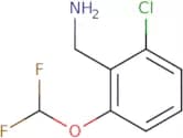 (2-Chloro-6-(difluoromethoxy)phenyl)methanamine