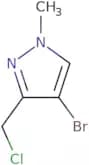 4-Bromo-3-(chloromethyl)-1-methyl-1H-pyrazole