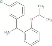 (3-Chlorophenyl)(2-isopropoxyphenyl)methanamine