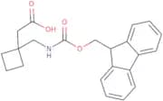 2-{1-[({[(9H-Fluoren-9-yl)methoxy]carbonyl}amino)methyl]cyclobutyl}acetic acid