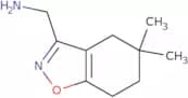 (5,5-Dimethyl-4,5,6,7-tetrahydro-1,2-benzoxazol-3-yl)methanamine