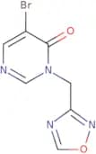 5-Bromo-3-(1,2,4-oxadiazol-3-ylmethyl)-3,4-dihydropyrimidin-4-one