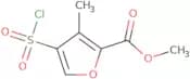 Methyl 4-(chlorosulfonyl)-3-methylfuran-2-carboxylate