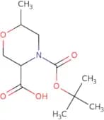 (3S,6S)-4-[(tert-Butoxy)carbonyl]-6-methylmorpholine-3-carboxylic acid