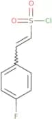 (E)-2-(4-Fluorophenyl)ethene-1-sulfonyl chloride