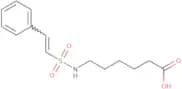 6-(2-Phenyl-ethenesulfonylamino)-hexanoic acid