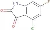 4-Chloro-6-fluoro-1H-indole-2,3-dione