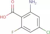 2-Amino-4-chloro-6-fluorobenzoic acid