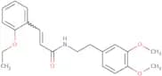 N-(2-(3,4-dimethoxyphenyl)ethyl)-3-(2-ethoxyphenyl)prop-2-enamide