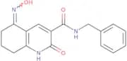 N-Benzyl-5-(hydroxyimino)-2-oxo-1,2,5,6,7,8-hexahydroquinoline-3-carboxamide