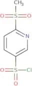 6-Methanesulfonylpyridine-3-sulfonyl chloride