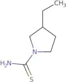 3-Ethylpyrrolidine-1-carbothioamide