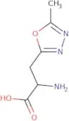 (2S)-2-Amino-3-(5-methyl-1,3,4-oxadiazol-2-yl)propanoic acid