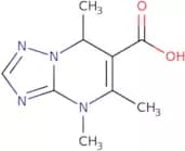 4,5,7-Trimethyl-4H,7H-[1,2,4]triazolo[1,5-a]pyrimidine-6-carboxylic acid