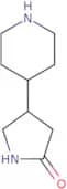4-(Piperidin-4-yl)pyrrolidin-2-one