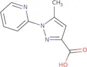5-Methyl-1-(pyridin-2-yl)-1H-pyrazole-3-carboxylic acid