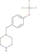 1-{[4-(trifluoromethoxy)phenyl]methyl}piperazine