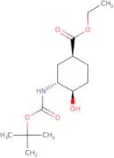 (1S,3R,4R)-3-(Boc-amino)-4-hydroxy-cyclohexanecarboxylic acid ethyl ester