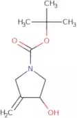 tert-Butyl 3-hydroxy-4-methylidenepyrrolidine-1-carboxylate