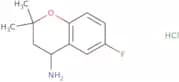 (S)-6-Fluoro-2,2-dimethylchroman-4-amine hydrochloride