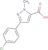 5-(4-Chloro-phenyl)-2-methyl-2H-pyrazole-3-carboxylic acid