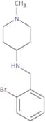 N-[(2-Bromophenyl)methyl]-1-methylpiperidin-4-amine