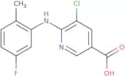 5-Chloro-6-[(5-fluoro-2-methylphenyl)amino]pyridine-3-carboxylic acid