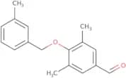 3,5-Dimethyl-4-[(3-methylphenyl)methoxy]benzaldehyde