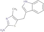 5-((1H-Indol-3-yl)methyl)-4-methylthiazol-2-amine