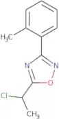 5-(1-Chloroethyl)-3-(2-methylphenyl)-1,2,4-oxadiazole