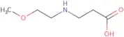 3-[(2-Methoxyethyl)amino]propanoic acid