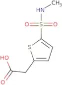 2-[5-(Methylsulfamoyl)thiophen-2-yl]acetic acid