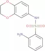2-Amino-N-(2,3-dihydro-1,4-benzodioxin-6-yl)benzene-1-sulfonamide