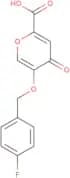 5-[(4-Fluorophenyl)methoxy]-4-oxo-4H-pyran-2-carboxylic acid