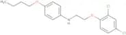 4-Butoxy-N-[2-(2,4-dichlorophenoxy)ethyl]aniline