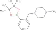 1-Methyl-4-{[2-(tetramethyl-1,3,2-dioxaborolan-2-yl)phenyl]methyl}piperazine