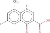 6-Fluoro-8-methyl-4-oxo-1,4-dihydroquinoline-3-carboxylic acid
