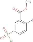 Methyl 5-(chlorosulfonyl)-2-iodobenzoate