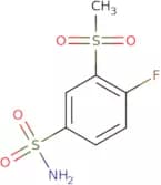 4-Fluoro-3-methanesulfonylbenzene-1-sulfonamide