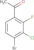 1-(4-Bromo-3-chloro-2-fluorophenyl)ethan-1-one