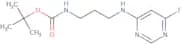 tert-Butyl N-{3-[(6-fluoropyrimidin-4-yl)amino]propyl}carbamate