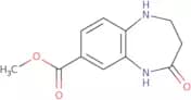 Methyl 4-oxo-2,3,4,5-tetrahydro-1H-1,5-benzodiazepine-7-carboxylate