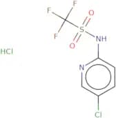 N-(5-Chloropyridin-2-yl)-1,1,1-trifluoromethanesulfonamide hydrochloride
