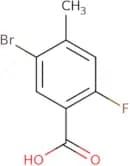 5-Bromo-2-fluoro-4-methylbenzoic acid