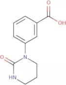 3-(2-Oxo-1,3-diazinan-1-yl)benzoic acid